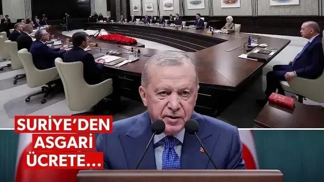 Beştepe’de kritik zirve: Kabine Suriye’den asgari ücrete yoğun gündemle toplandı