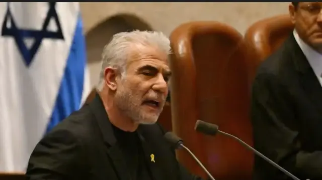 لابيد: نتنياهو وصمة عار على إسرائيل