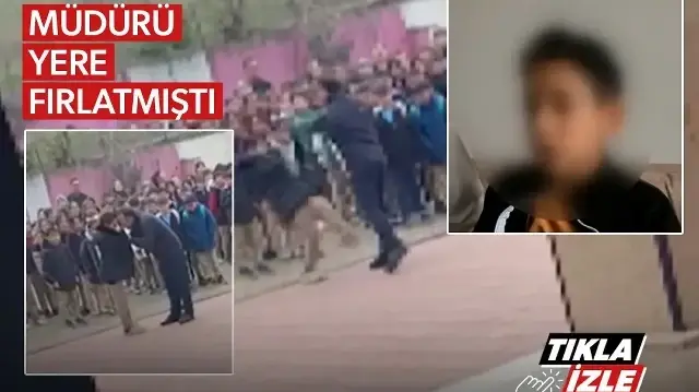 Okul müdürü 11 yaşındaki öğrenciyi yere savurdu: Küçük çocuk yaşadığı zorbalığı anlattı
