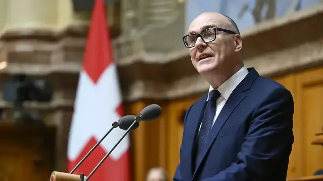 Министр обороны Швейцарии Мартин Пфистер.