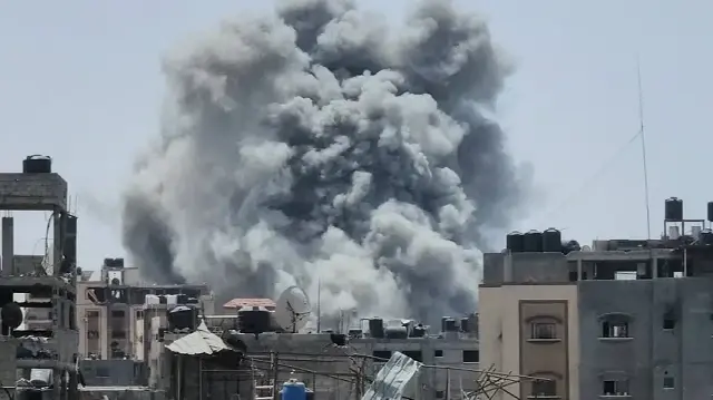 الاحتلال الإسرائيلي يقصف أنحاء متفرقة في قطاع غزة