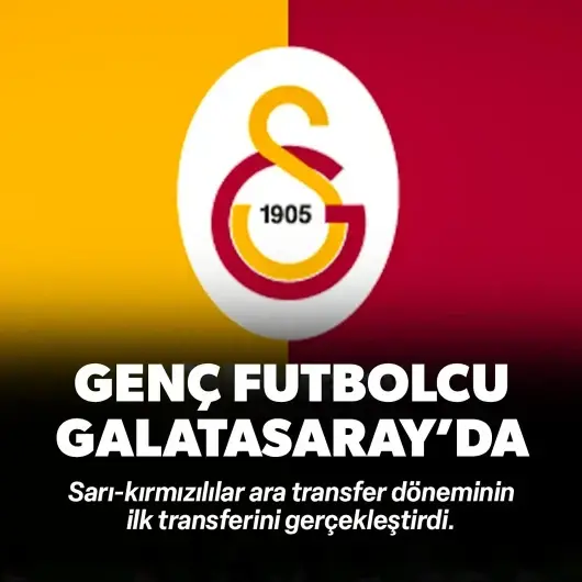 Galatasaray ilk transferini gerçekleştirdi: Gurbetçi futbolcuyla anlaşma sağlandı