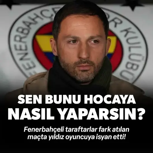 Fenerbahçeli taraftarlardan büyük tepki: "Hocaya bunu nasıl yaparsın!"