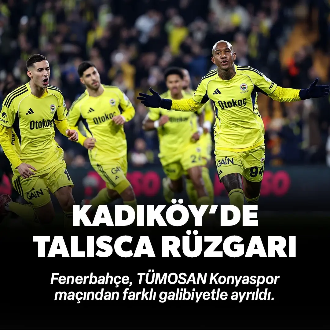 Fenerbahçe-TÜMOSAN Konyaspor: 4-0