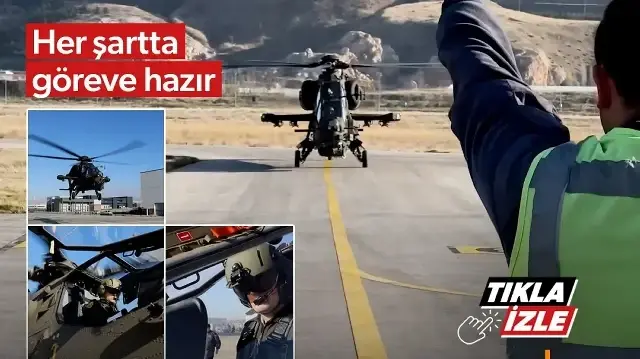 Jandarmanın gökyüzündeki gücü: 16’ıncı ATAK helikopteri teslim edildi