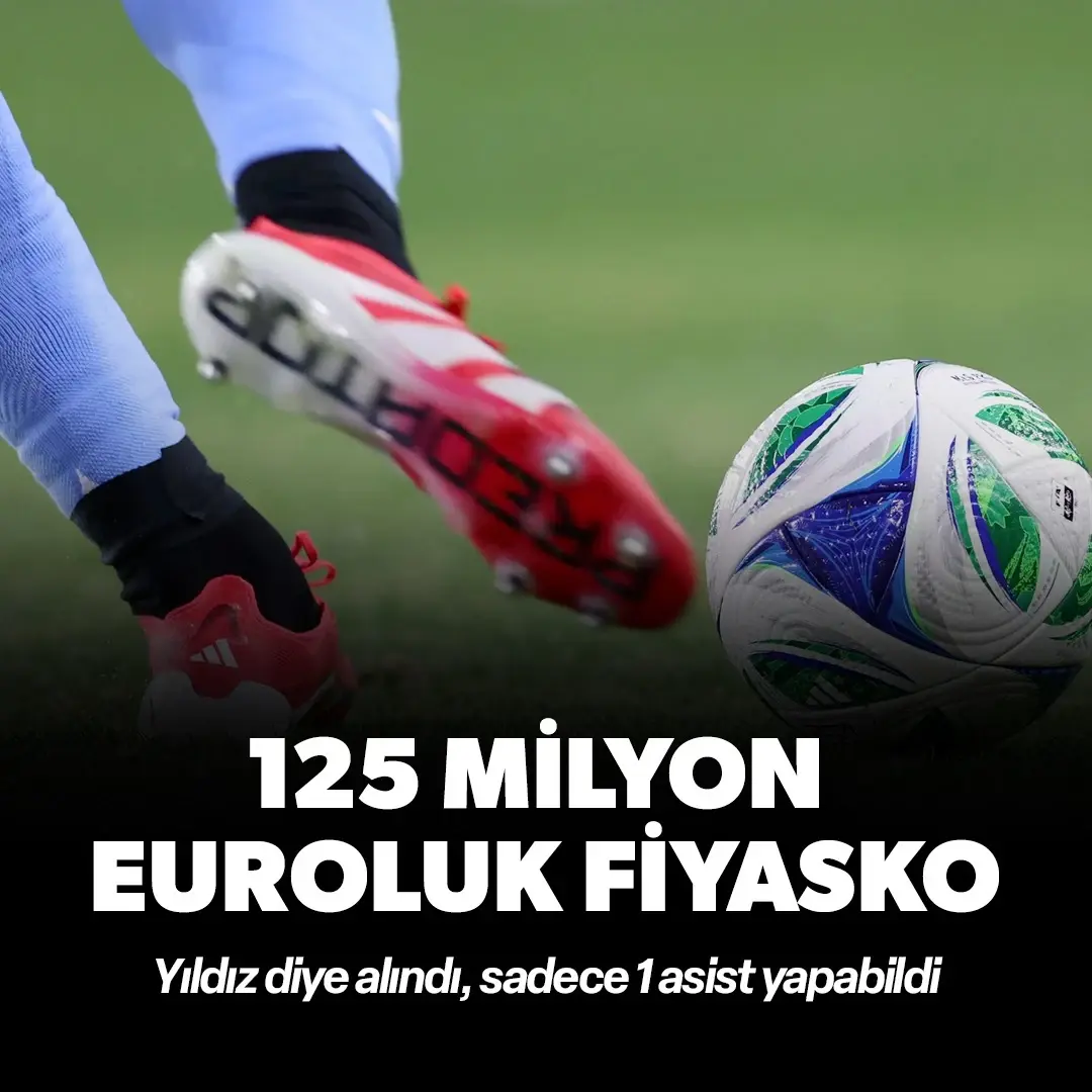 125 milyon euroluk hayal kırıklığı: Yıldız transferden sadece bir asist