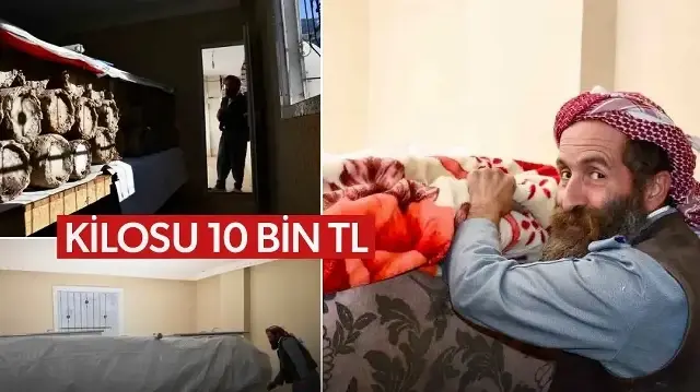 Evinin odasında bakıp kilosunu 10 bin TL'den satıyor: 5 ay boyunca battaniye ve çadırla...