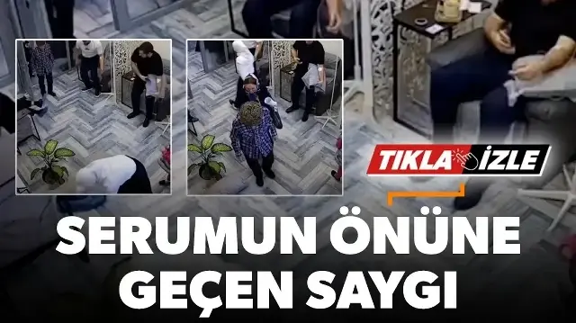 Onları serum bile durduramadı: Çeçen gençler gazi dedeyi görünce hemen ayağa kalktı