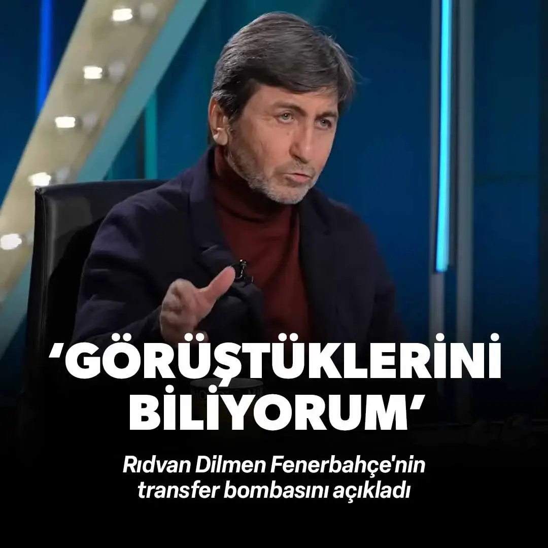 Rıdvan Dilmen Fenerbahçe'nin istediği golcüyü duyurdu: Görüştüklerini biliyorum