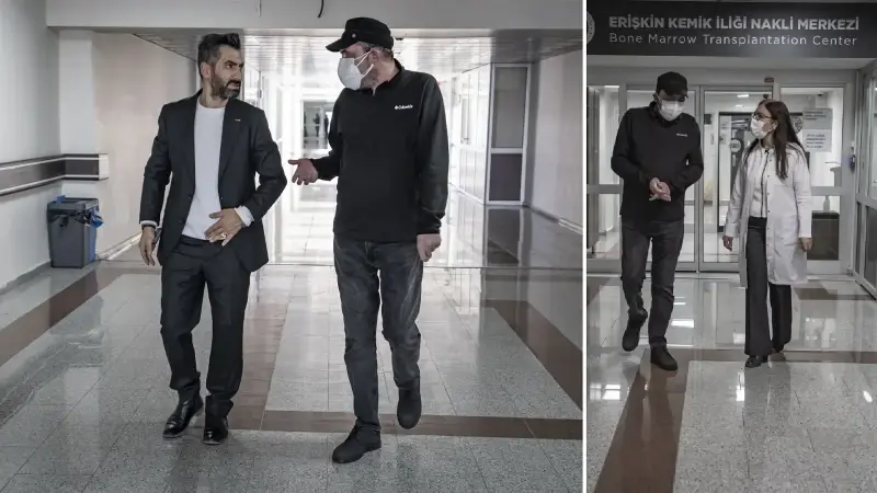 Diz ağrısıyla gittiği hastanede kanser olduğunu öğrendi: Hayata kök hücreyle tutundu