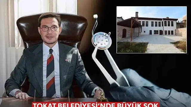 Tokat Belediye Başkanlığı makam odasında dinleme cihazı bulundu