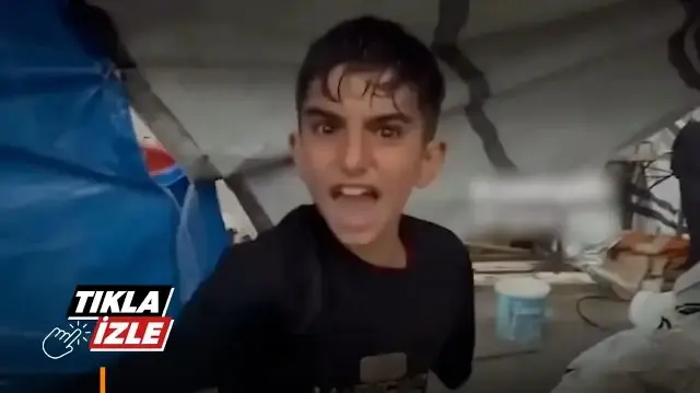 Gazzeli çocuk İslam dünyasına haykırdı: Yaşadığımız hayat değil. Ümmet nerede?