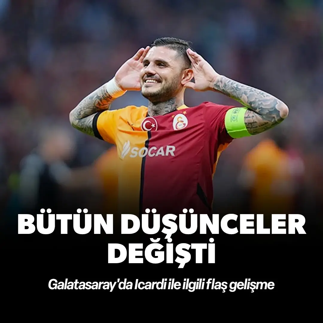 Galatasaray'da Icardi ile ilgili flaş gelişme: Bütün düşünceler değişti