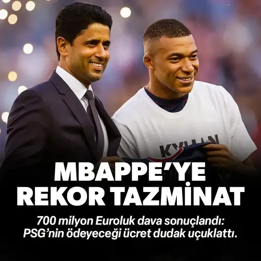 PSG Kylian Mbappe'ye rekor tazminat ödeyecek: Tarihe geçen rakam