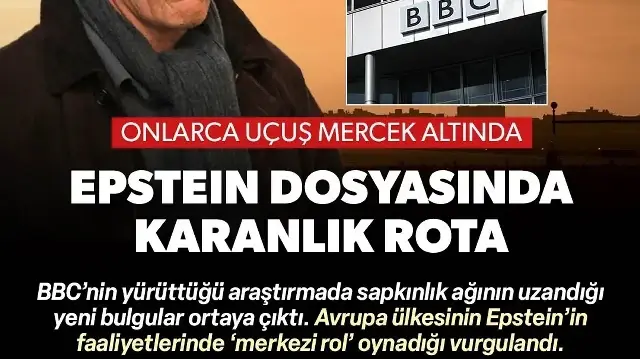 Epstein dosyasında yeni perde: İngiliz istismar mağdurlarının bulunduğu 90 uçuş mercek altında