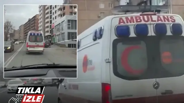 Türk bayrağı çılgına çevirdi: Ermeniler Türk ambulansına bile nefret kustu