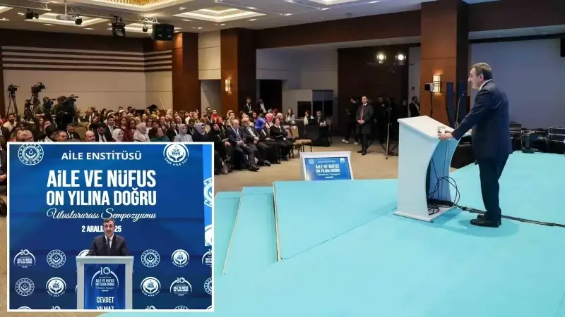 Cumhurbaşkanı Yardımcısı Yılmaz: Doğurganlık hızı en fazla azalan 5'inci ülkeyiz