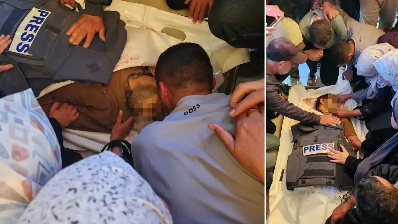 Filistinli gazeteci Mahmud Vadi katil İsrail saldırısında yaşamını yitirdi