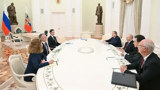  الكرملين.. الرئيس الروسي يلتقي ويتكوف وكوشنر في موسكو