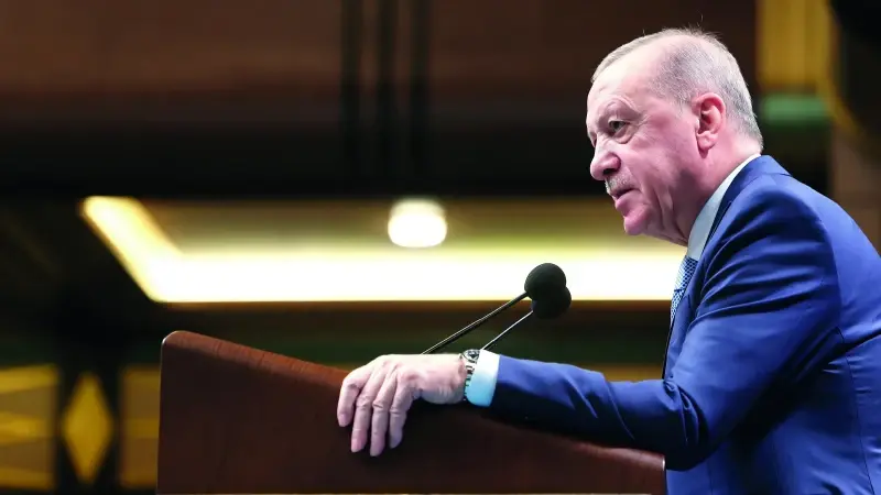 Cumhurbaşkanı Recep Tayyip Erdoğan.