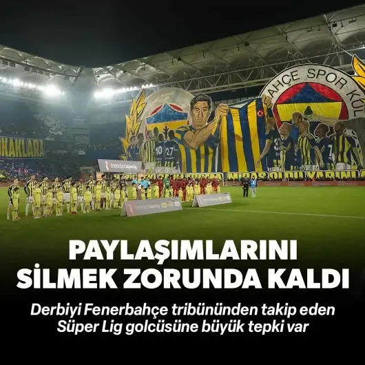 Serdar Dursun'a Fenerbahçe tepkisi: Paylaşımlarını silmek zorunda kaldı
