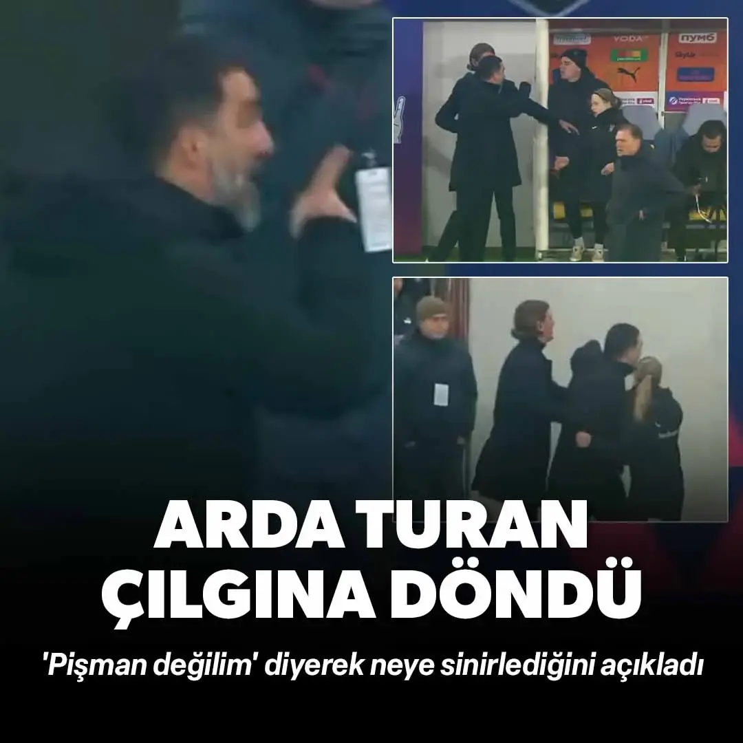 Arda Turan çılgına döndü: 'Pişman değilim' diyerek neye sinirlediğini açıkladı