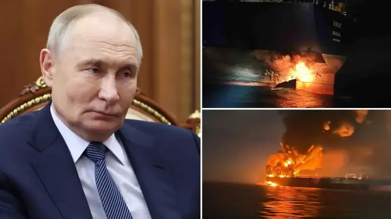 Putin, Ukrayna'nın Karadeniz'deki Rus tankerlerine yönelik saldırılarını 'korsanlık faaliyeti' olarak nitelendirdi.