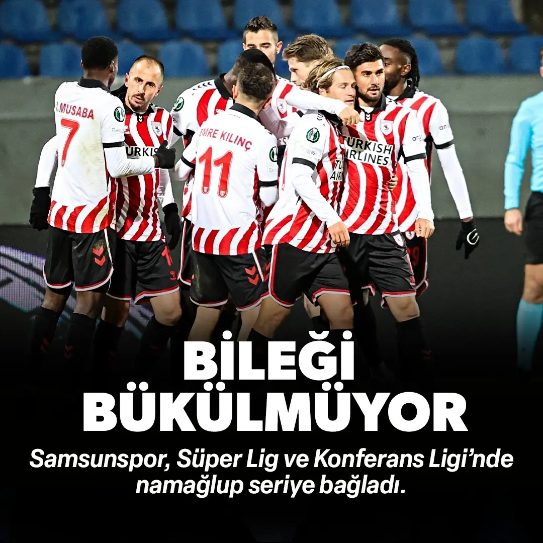 Samsunspor yenilgiyi unuttu