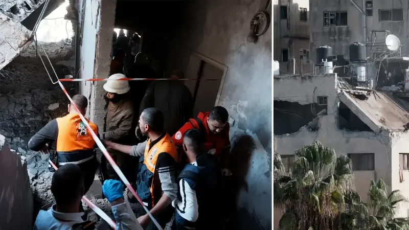 İsrail ordusu Nablus'ta Filistinli bir aileye ait evi havaya uçurdu