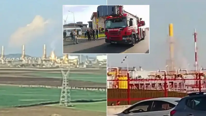 İstanbul Valiliği'nden açıklama geldi: Silivri doğal gaz tesisinde yangın