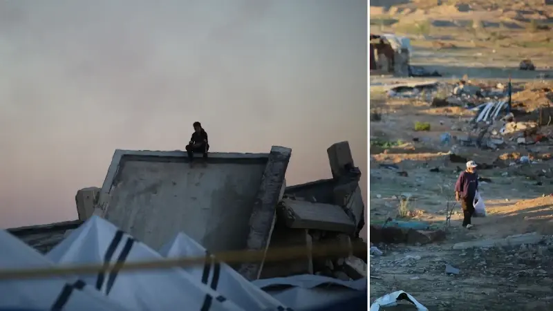 Gazze'deki Nuseyrat Kampı’nda yıkımın gölgesinde günlük yaşam