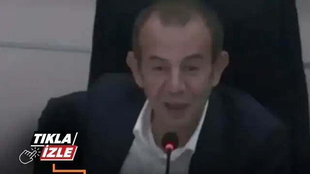 Umreye gideceğini söyleyen Tanju Özcan helallik isteyince meclis salonu sessizliğe büründü