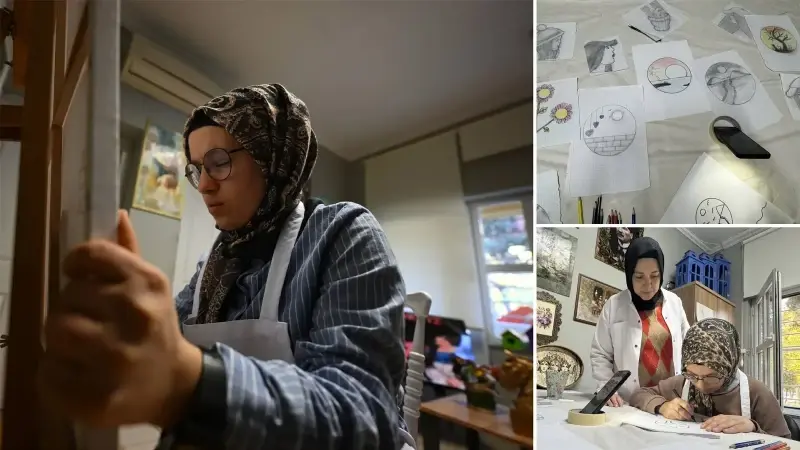 “Engel tanımayan” genç ressam Zeynep'in ilham veren yolculuğu 