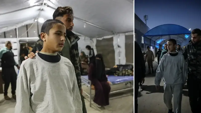 İsrail'in Gazze'den alıkoyduğu Filistinlilerden bir grup daha serbest bırakıldı