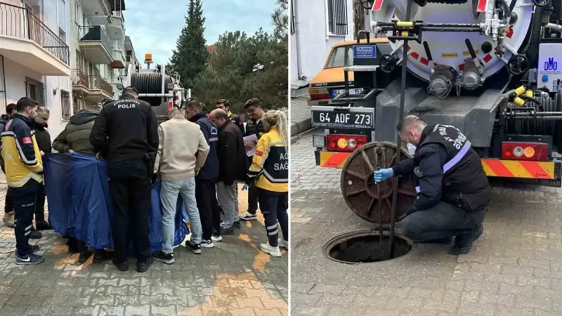 Belediye işçileri, çalışma sırasında kanalizasyon içerisinde cenin olduğunu fark etti