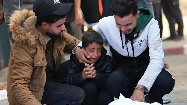 Израиль обстрелял территории на юге Газы.
