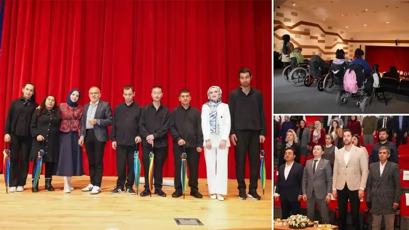 13 Özel Engelli Bakım Merkezinde kalan engelli bireyler, 3 Aralık Engelliler Günü kapsamında düzenlenecek özel bir programda bir araya geldi.