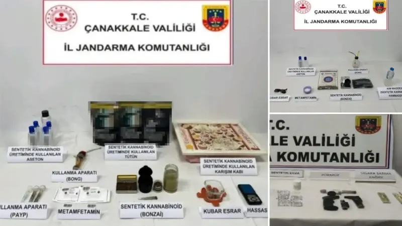 Çanakkale’de uyuşturucu operasyonu: 1 tutuklama