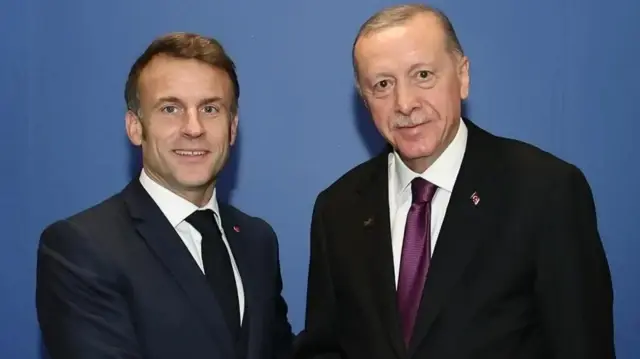 Erdogan, Macron discuss Ukraine peace and regional crises in phone call