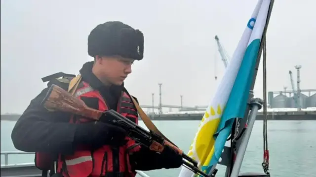 Проверка боеготовности ВМС Казахстана 