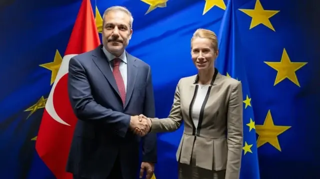 Türkiye's Fidan holds Brussels meeting with EU foreign policy chief Kallas

