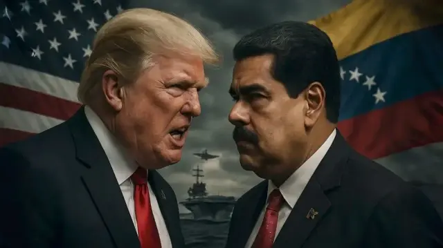 Николас Мадуро и Дональд Трамп