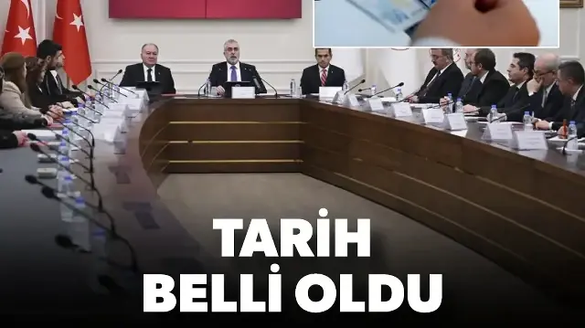 Tarih belli oldu