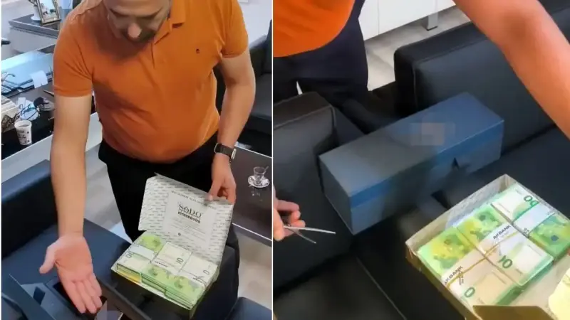 Baklava kutusunda 10 bin euro ile yakalanan başkan yardımcısı: "Günah keçisi ilan edildim, bana kumpas kuruldu"