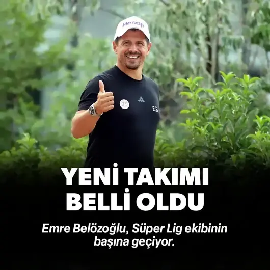 Emre Belözoğlu'nun yeni takımı belli oldu: Süper Lig ekibinin başına geçiyor