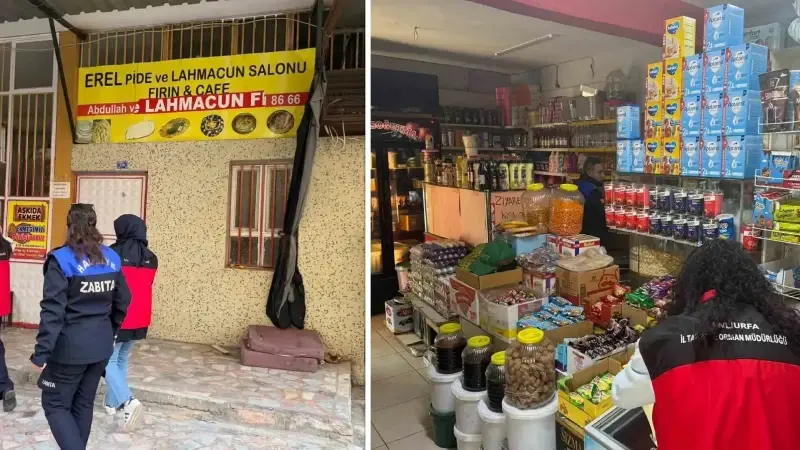  171 parça ürün ve 25 kilogram bozulmuş tavuk eti imha edildi.