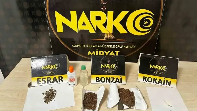 Mardin’de uyuşturucu operasyonu: 3 şüpheli yakalandı