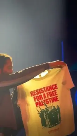  Brussels crowd cheers for Palestine