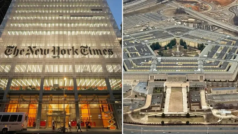 Pentagon'a büyük meydan okuma: New York Times 'ifade özgürlüğü ihlali'yle dava açtı