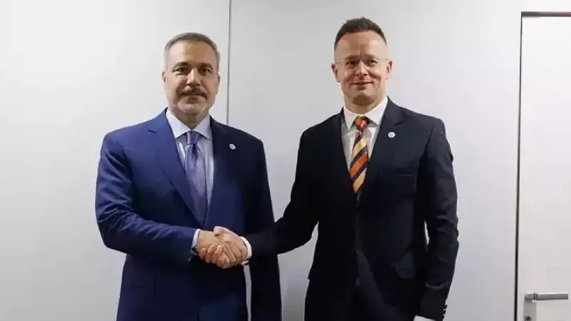 Bakan Fidan, Macar mevkidaşı Szijjarto ile görüştü